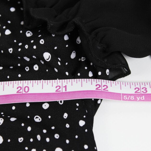 Robert Louis Polka Dot Top - XL - Wide Sleeves - Picture 5 of 6